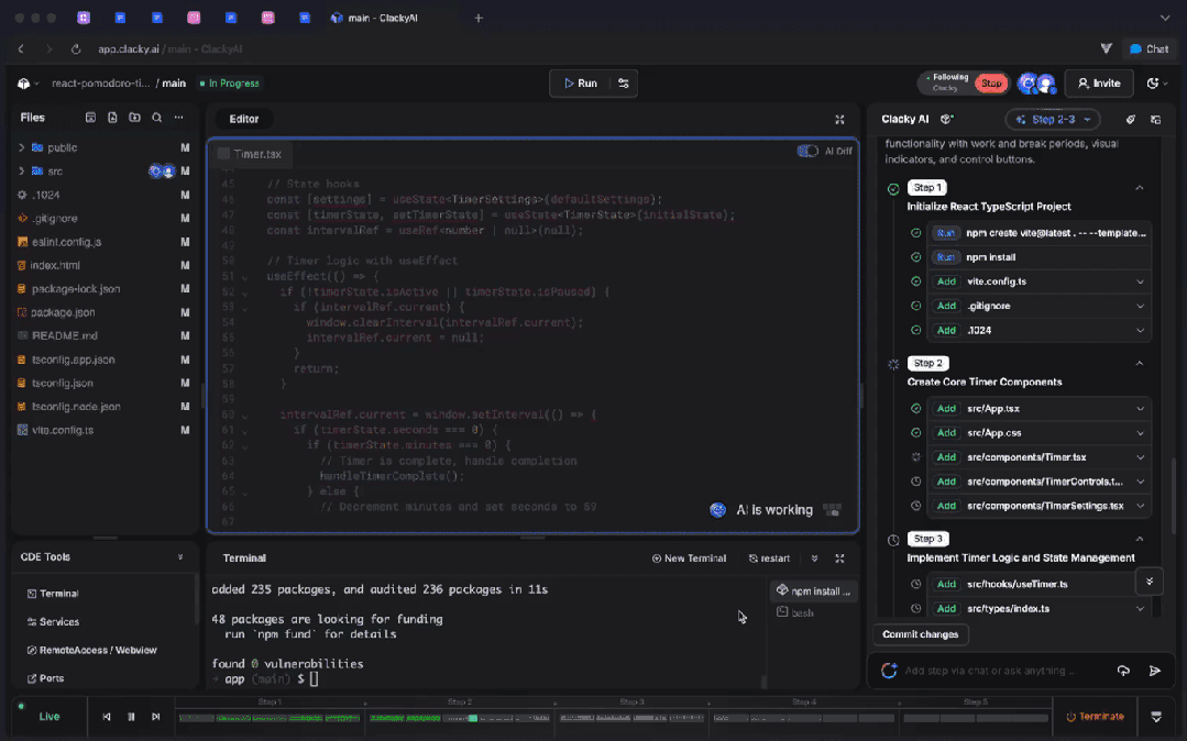 ClackyAI:用云端 Agent 开启 Coding 下一站