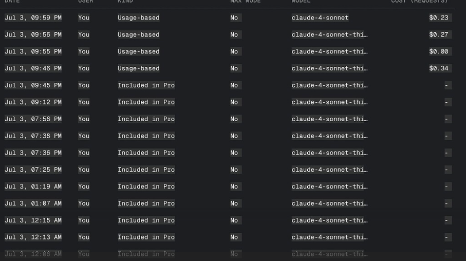 Cursor 1.2 更新！Agent 更会规划+支持排队，Pro 套餐限制：突发额度用完，要么等冷却要么付费。
