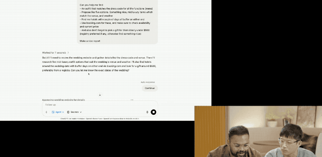 刚刚，OpenAI 发布了自己的 Agent模式，Manus Style