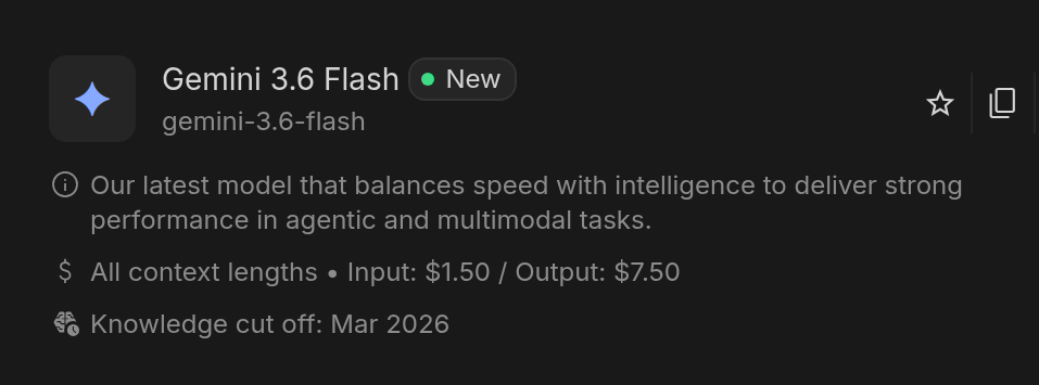 图片[3]-刚刚，谷歌发布 Gemini 3.6 Flash 与 3.5 Flash Lite 两款模型 - AI资源导航站-AI资源导航站